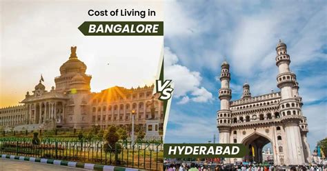 hyderabad vs bangalore cost of living